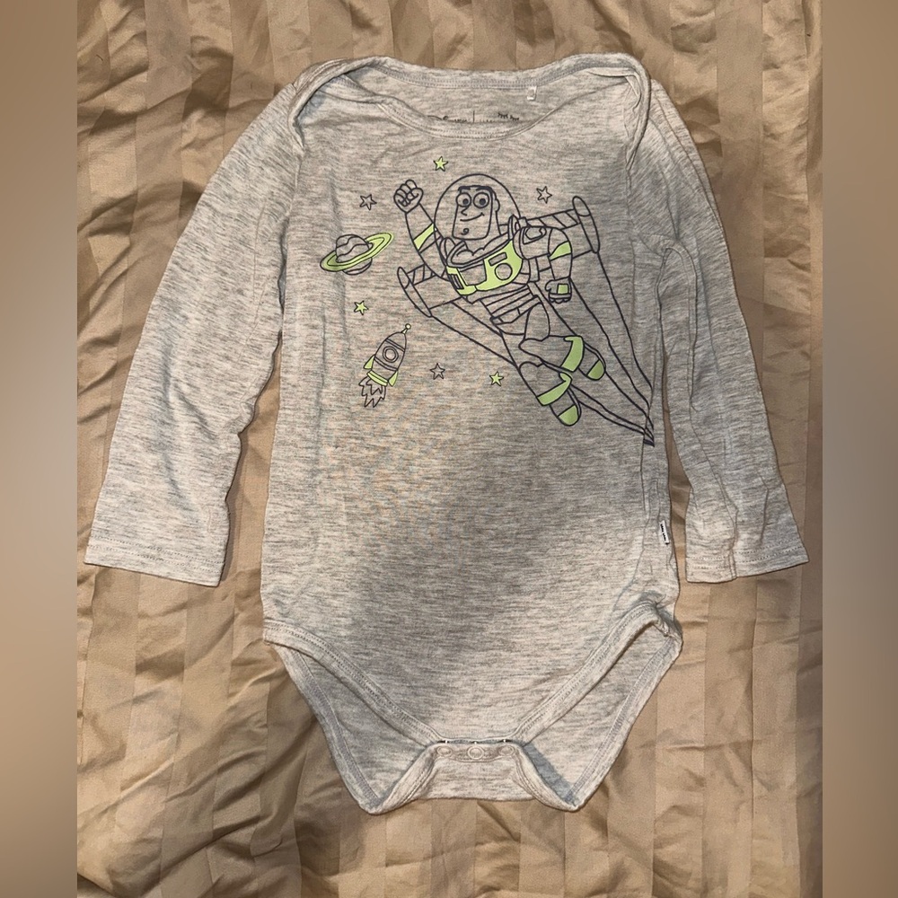 Little Sleepies Disney Play Buzz Lightyear Onesie 18-24 Months